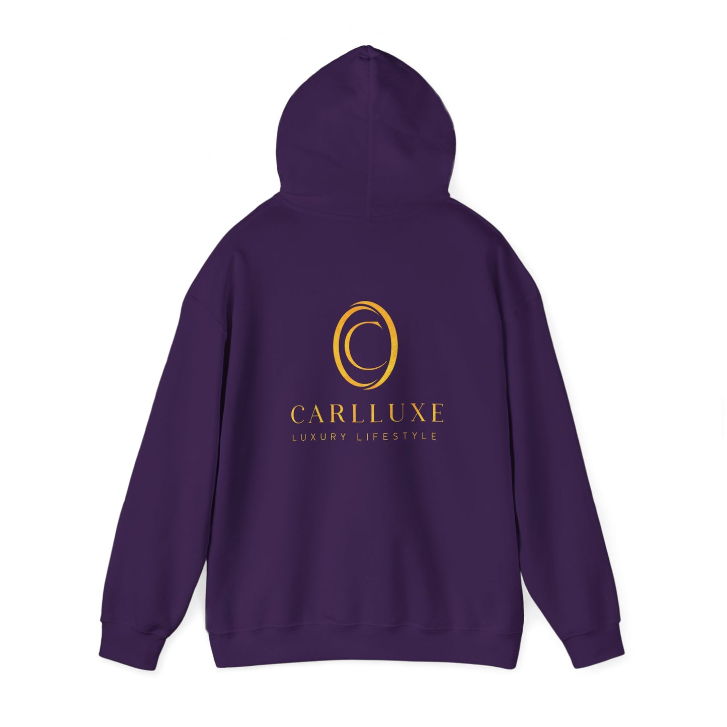 Carlluxe's  gold design Hoodie - 'I Will Always Shine'