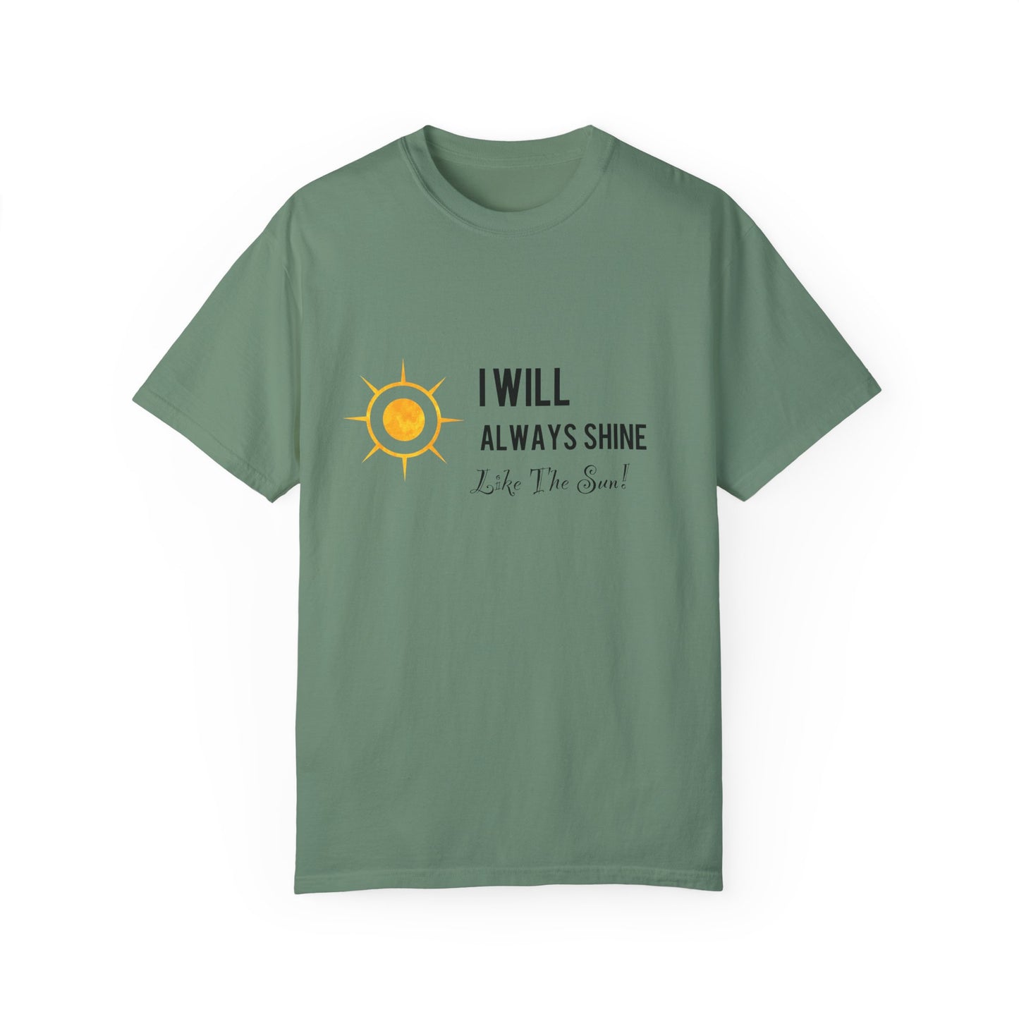 Inspirational CarlLuxe Unisex T-Shirt | "I Will Always Shine"