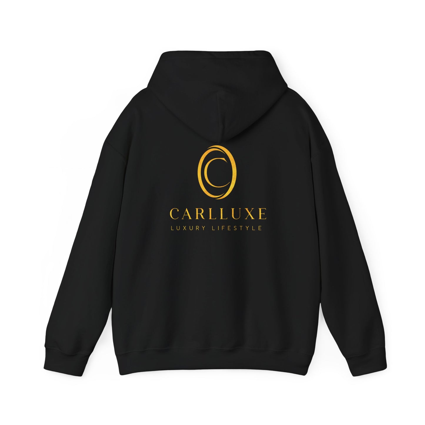 Carlluxe's  gold design Hoodie - 'I Will Always Shine'