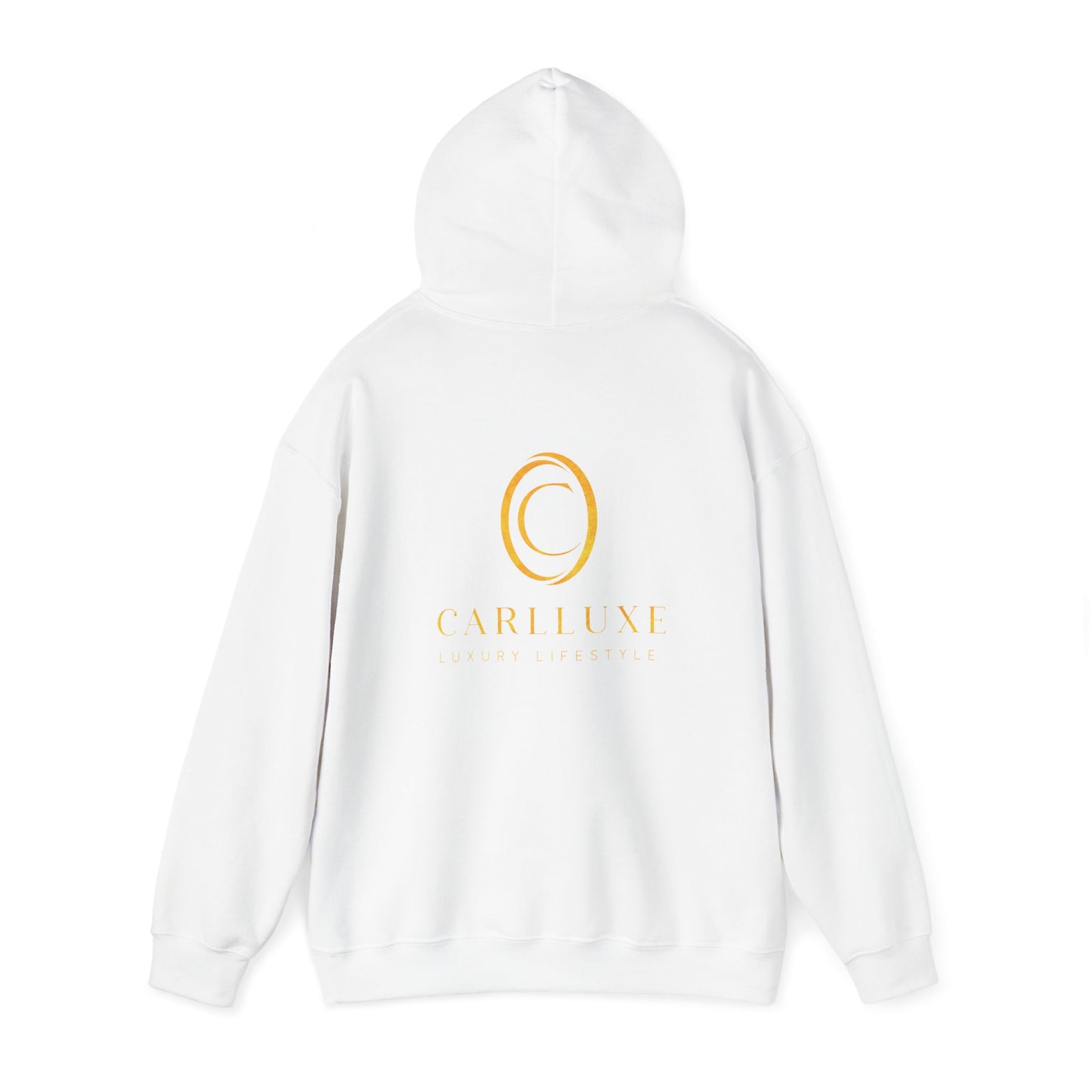 Carlluxe's  gold design Hoodie - 'I Will Always Shine'