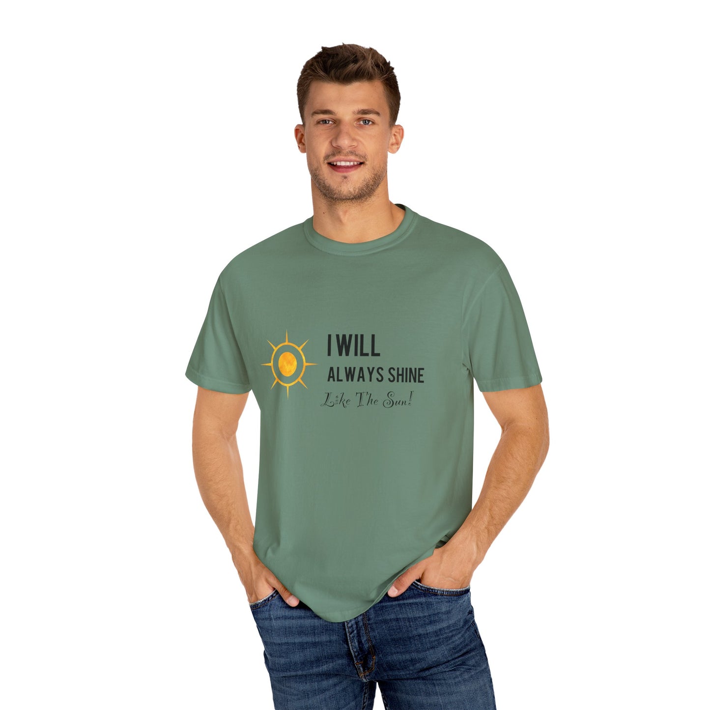 Inspirational CarlLuxe Unisex T-Shirt | "I Will Always Shine"