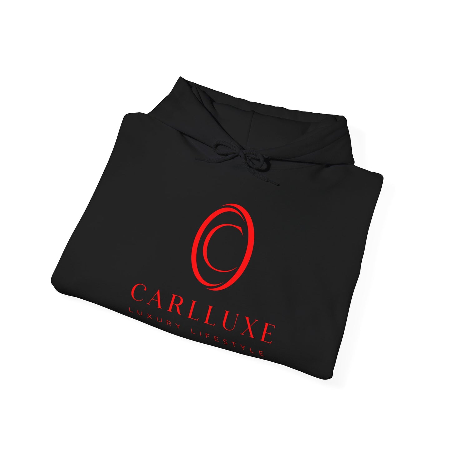 Carlluxe Luxury Lifestyle Unisex Hoodie | Red Design